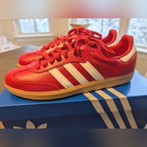 Adidas Samba Red Sneakers